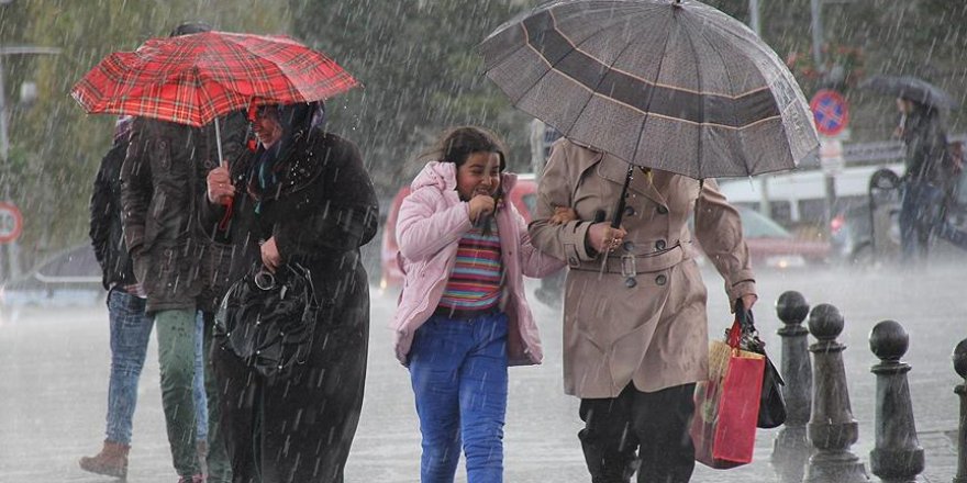 Meteorolojiden 5 il için kuvvetli sağanak uyarısı