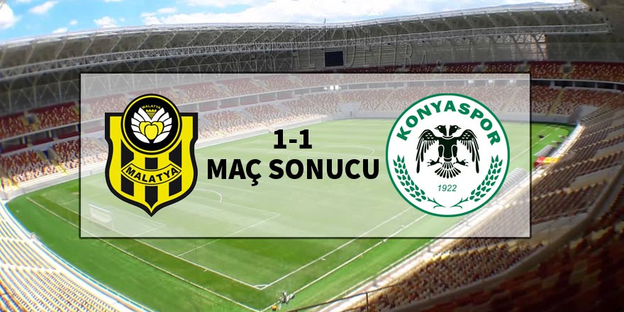 Yeni Malatyaspor 1-1 Atiker Konyaspor