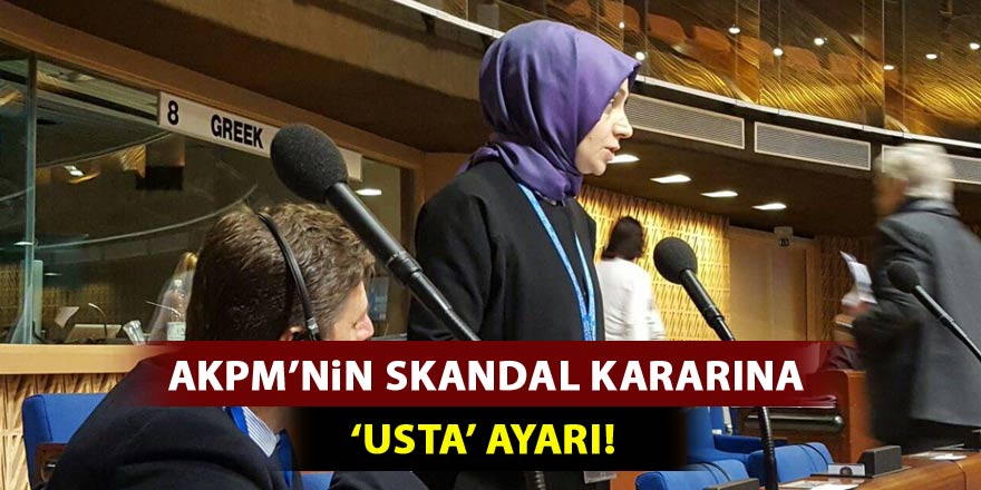 AKPM'nin skandal kararına ‘Usta’ ayarı!