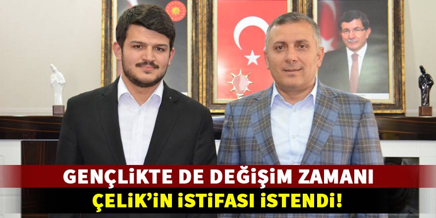 Ak Parti Konya Gençlik Kolları Başkanı'nın istifası istendi!