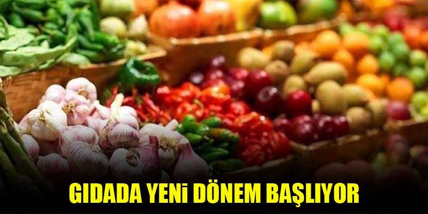 Gıdada yeni dönem başlıyor