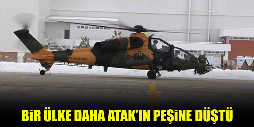 Bir ülke daha ATAK'ın peşine düştü