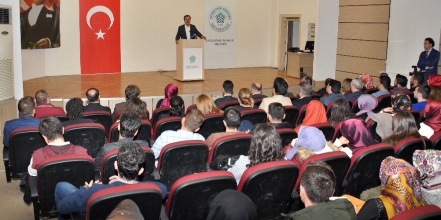 KTO Başkanı Öztürk NEÜ’lü öğrencilerle bir araya geldi