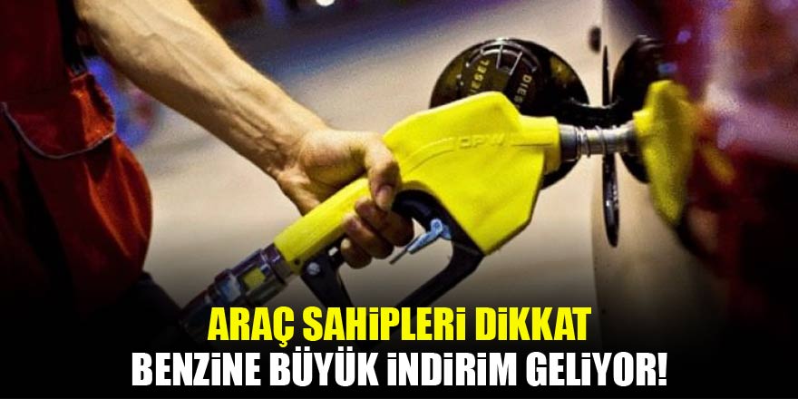Araç sahipleri dikkat! İndirim geliyor