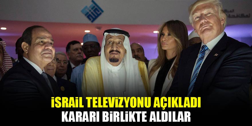 Trump'ın Kudüs kararı Suud ve Mısır ile anlaşmalı!
