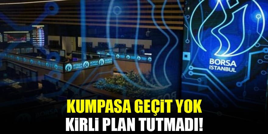 Kumpasa geçit yok! Kirli plan tutmadı
