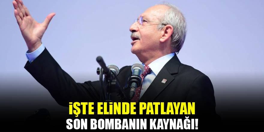 İşte elinde patlayan 'son bombanın' kaynağı!