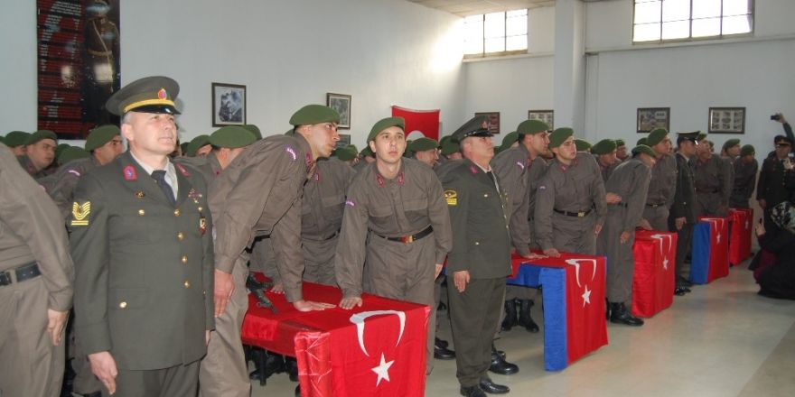 Konya İl Jandarma Komutanlığı'nda yemin töreni heyecanı