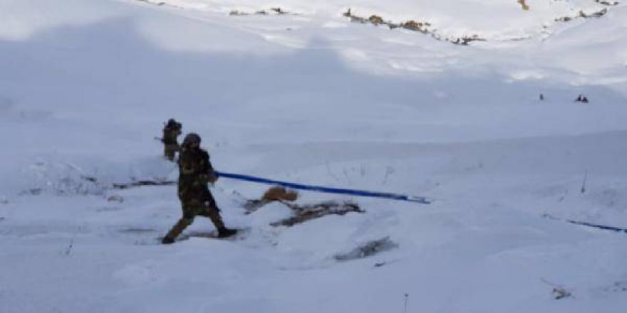 PKK kendine boru döşedi