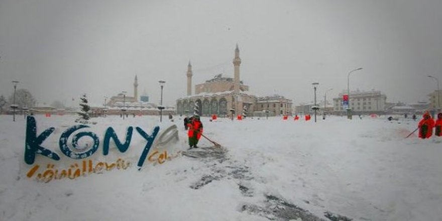 Meteoroloji uyardı! Konya ve civarına kar geliyor...