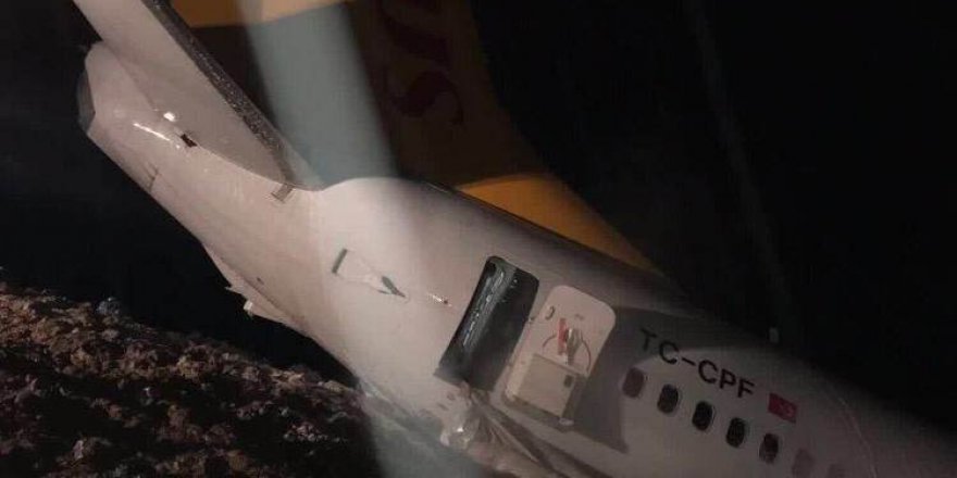 Pegasus Havayolları Trabzon’da pistten çıkan uçakları ile ilgili açıklama yaptı