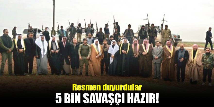 5 bin savaşçı hazır