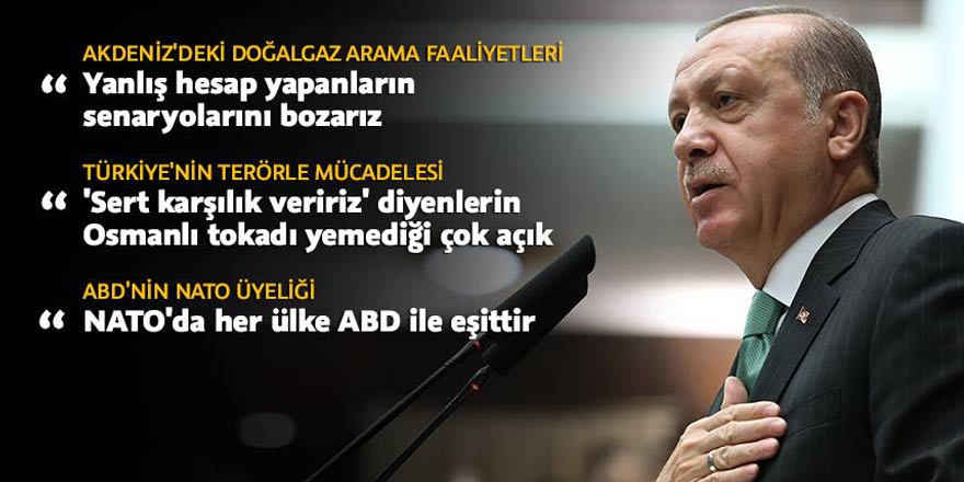 Erdoğan'dan tarihi rest! Salon ayakta alkışladı