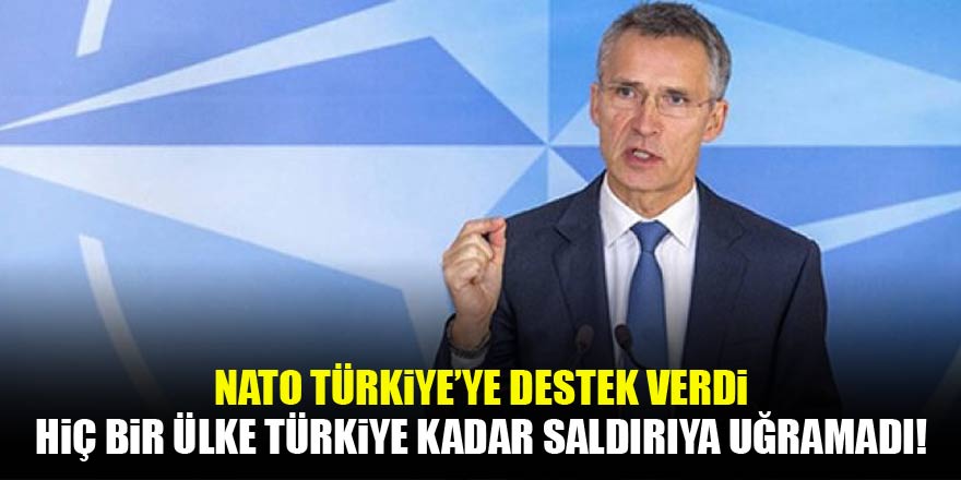 NATO’dan 'Afrin' açıklaması: Başka hiç bir ülke Türkiye kadar saldırıya uğramadı