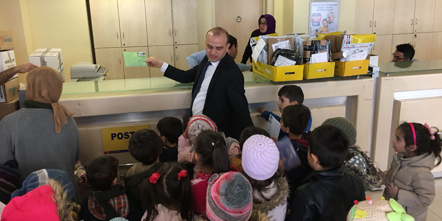 Seydişehir'deki öğrencilerden Mehmetçiğe mektup