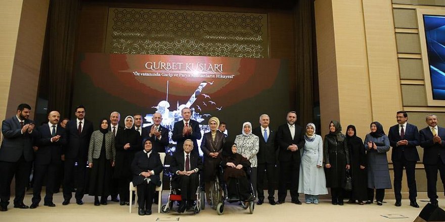 Erdoğan, "Gurbet Kuşları'nın galasına katıldı