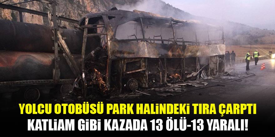 Çorum'da katliam gibi kaza! 13 ölü-13 yaralı