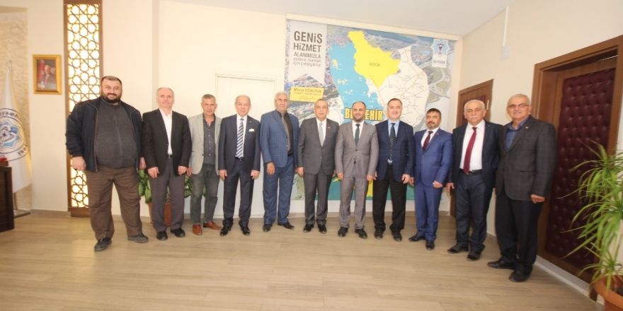 KONESOB Başkanı Karamercan Başkan Özaltun’u ziyaret etti