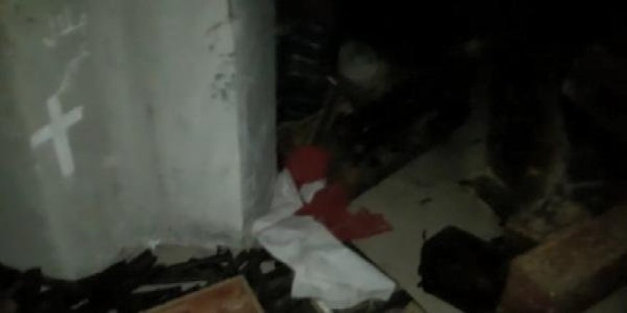 Cinderes'te teröristlerin cephaneliği ele geçirildi