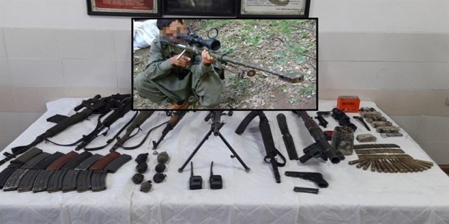 PKK'nın keskin nişancısı öldürüldü