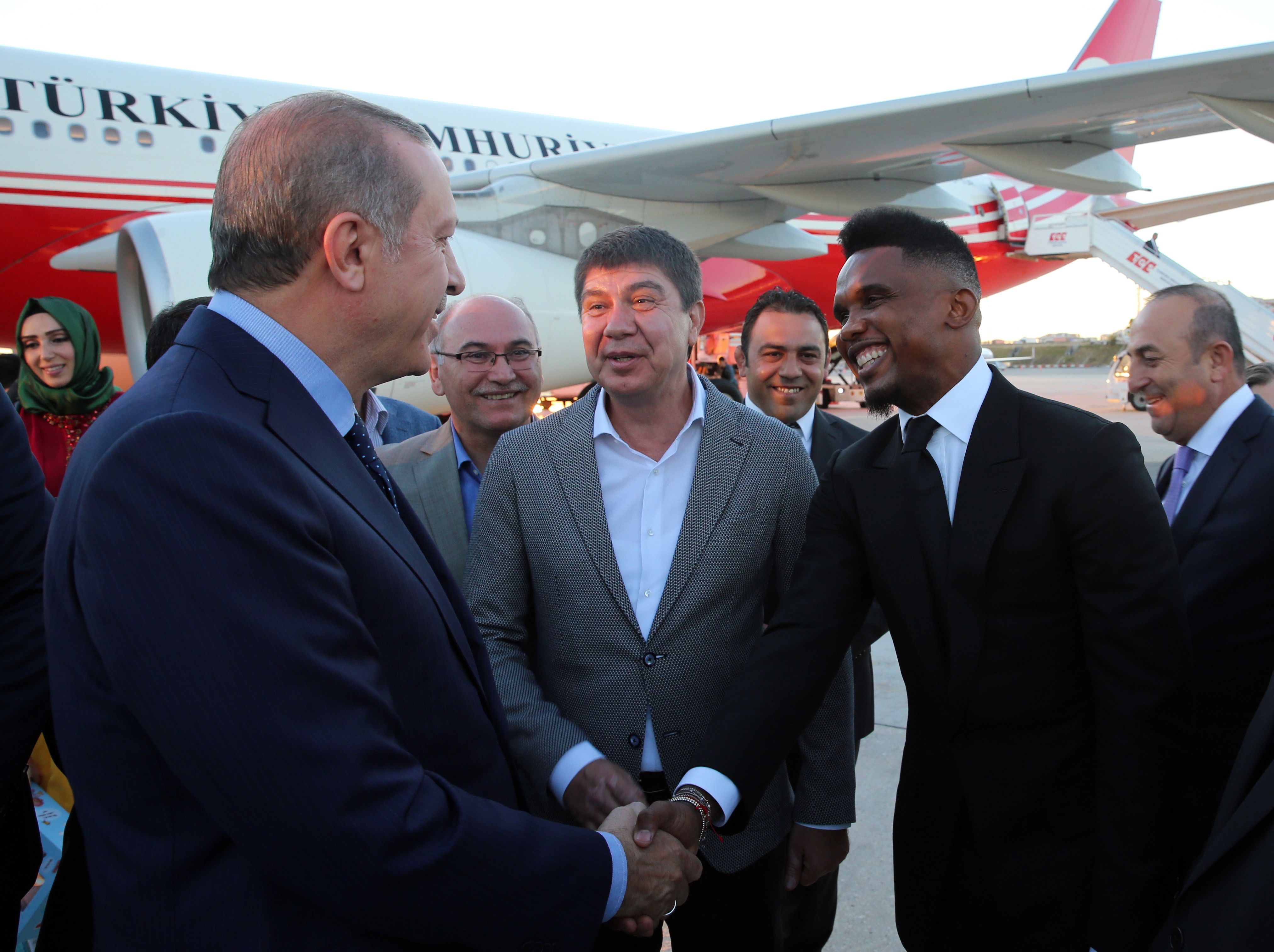 Eto'o Erdoğan’a hayran!