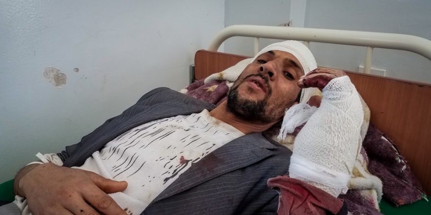 Yemen’de hava saldırısında yaralananlar MSF’nin desteklediği hastanelerde tedavi ediliyor