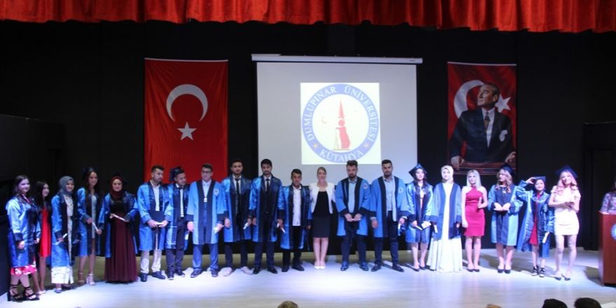 Domaniç Hayme Ana MYO’da mezuniyet sevinci