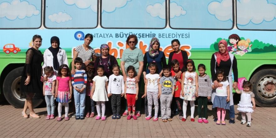 Büyükşehir’den mobil kreş uygulaması