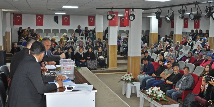 Gölbaşı ilçesinde İşkur kuraları çekildi
