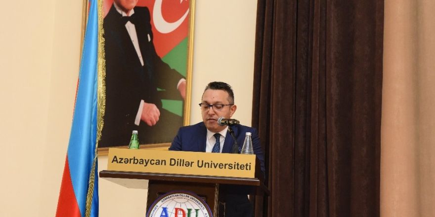 ERÜ Genel Sekreter Yardımcısı Talat Hakan Erdem, Azerbaycan’da Haydar Aliyev Etkinliğine Katıldı