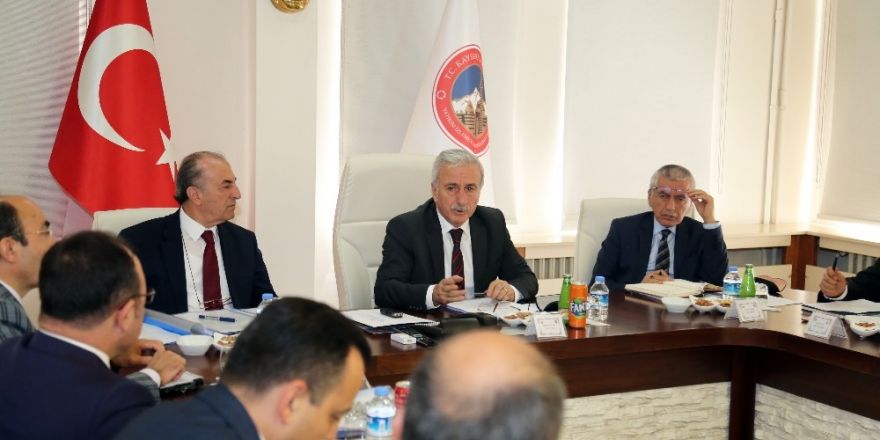 Seçim Güvenliği Toplantısı Vali Kamçı Başkanlığı’nda Yapıldı