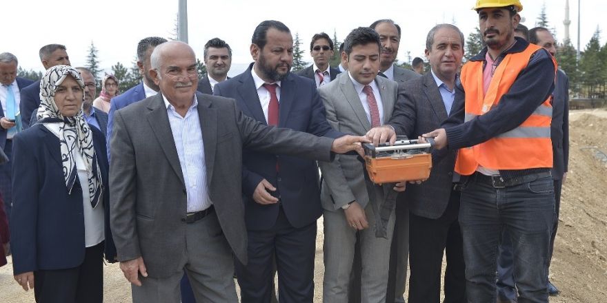 Ermenek Sağlık Hizmetleri MYO’nun temeli törenle atıldı