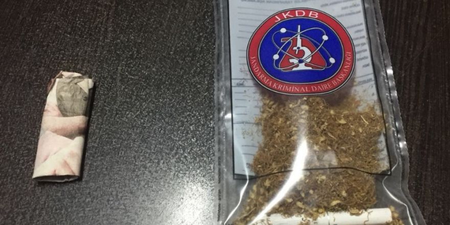 Jandarma uyuşturucu madde ele geçirdi