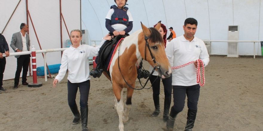 Elazığ’da atla terapi dönemi