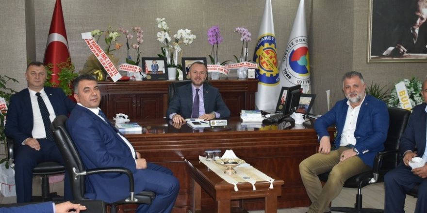 Kdz. Ereğli TSO’ya ‘Hayırlı olsun’ ziyaretleri devam ediyor