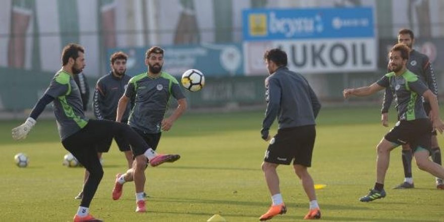 Konyaspor, Göztepe maçının hazırlıklarını sürdürüyor