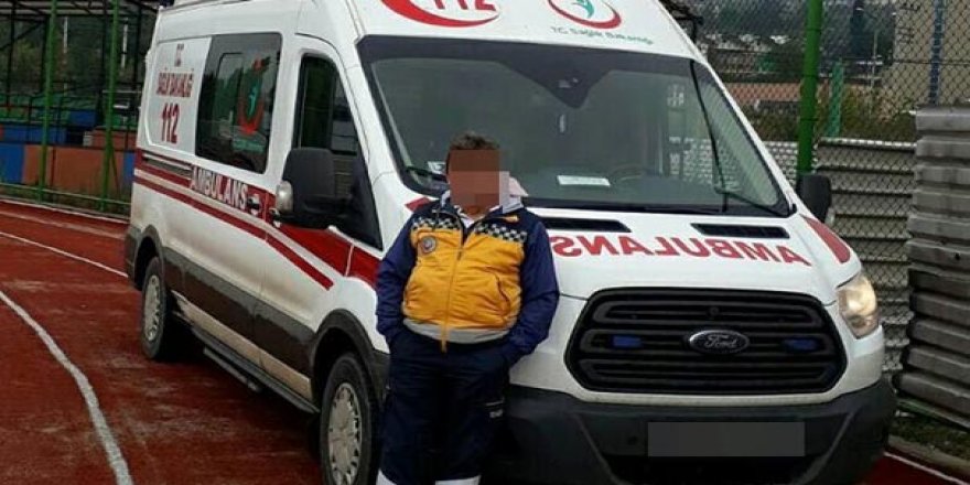 Ambulansta gizli çekim skandalı