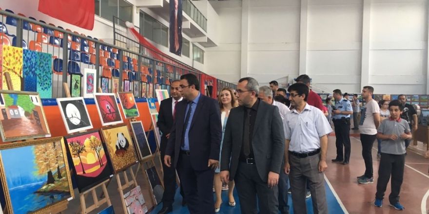 Öğrencilerin çalışmaları büyüledi