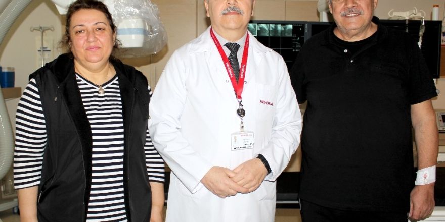 Tam tıkalı kalp damarı 20 dakikada açıldı