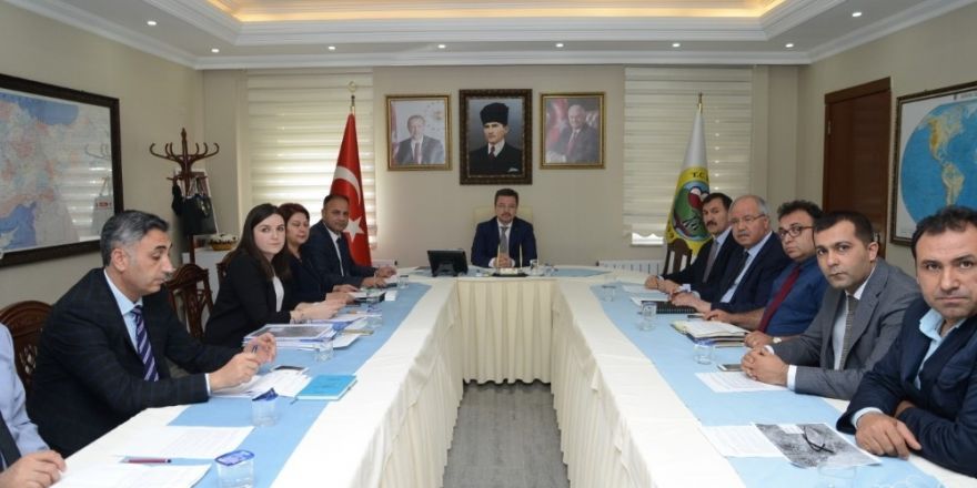 Toprak koruma kurulu toplantısı