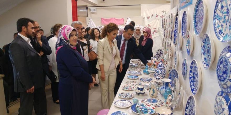 Halk Eğitim Merkezi’nden yıl sonu sergisi