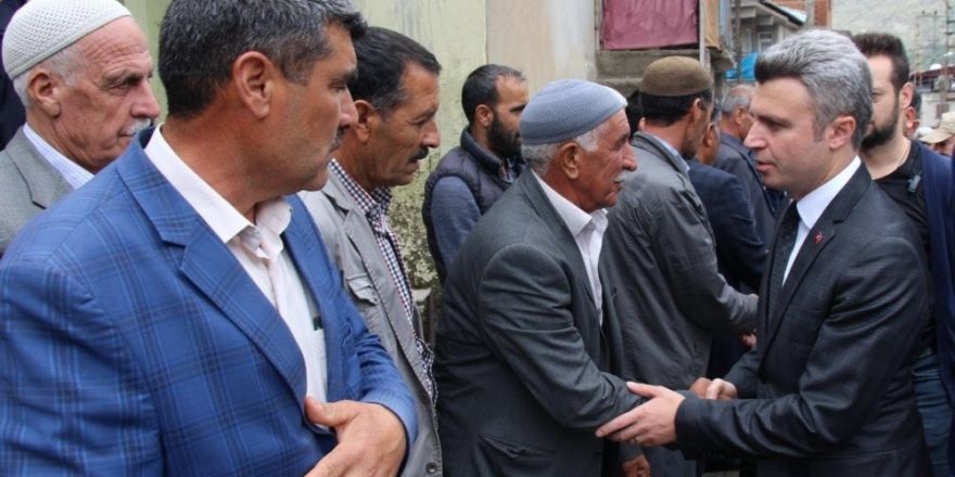 Kaymakam Yazıcı’dan taziye ziyareti