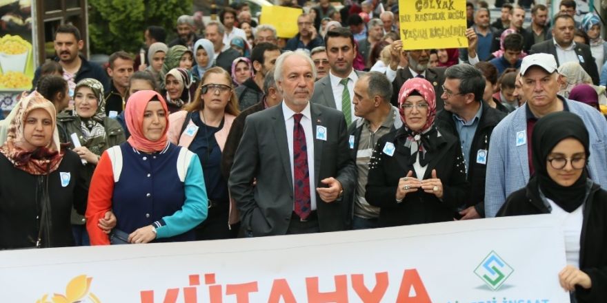 Başkan Kamil Saraçoğlu, ’Çölyak farkındalık yürüyüşü’ne katıldı