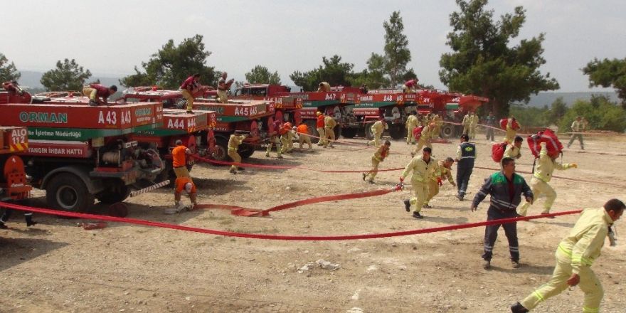 Silifke Orman İşletme Müdürlüğü yangın sezonuna hazır