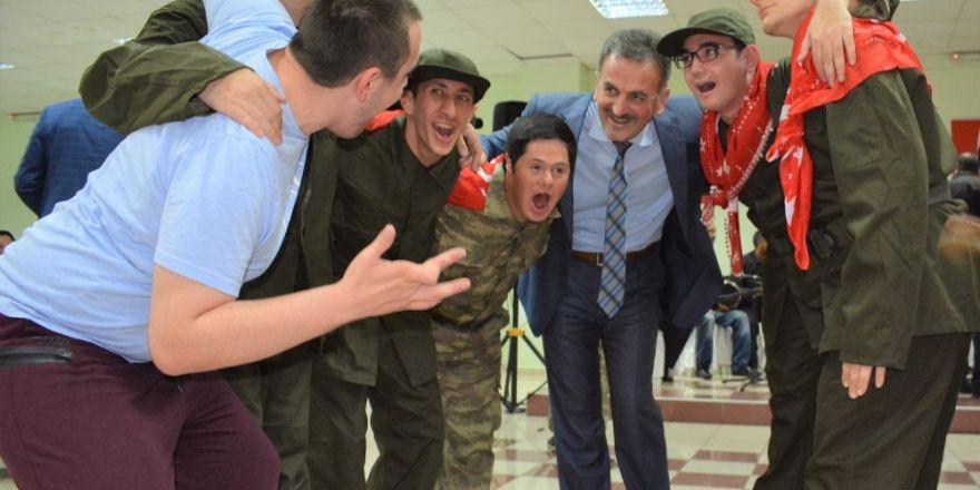 En özel asker uğurlaması