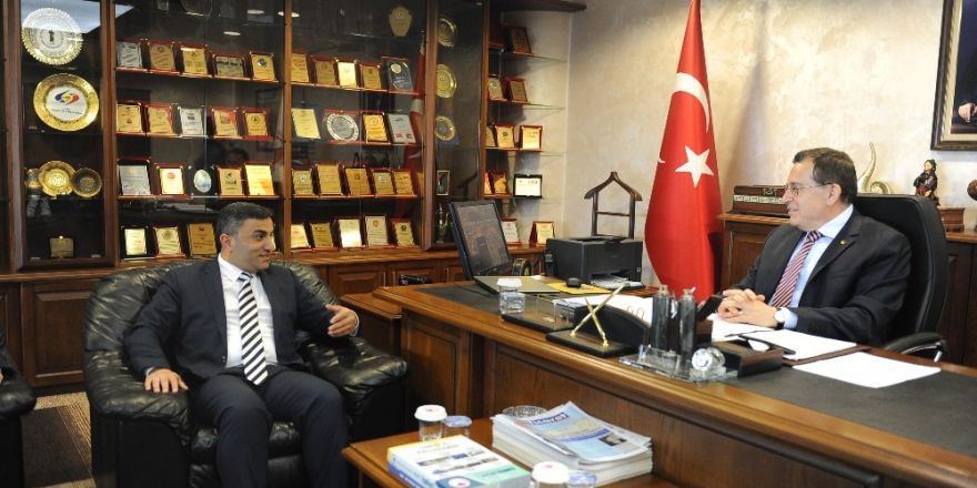 Altunbaş TTSO’yu ziyaret etti
