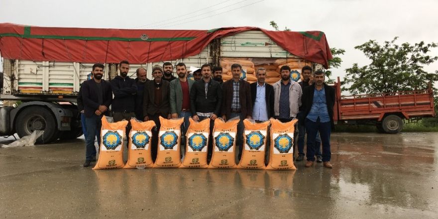 Çiftçilere 30 ton gübre desteği