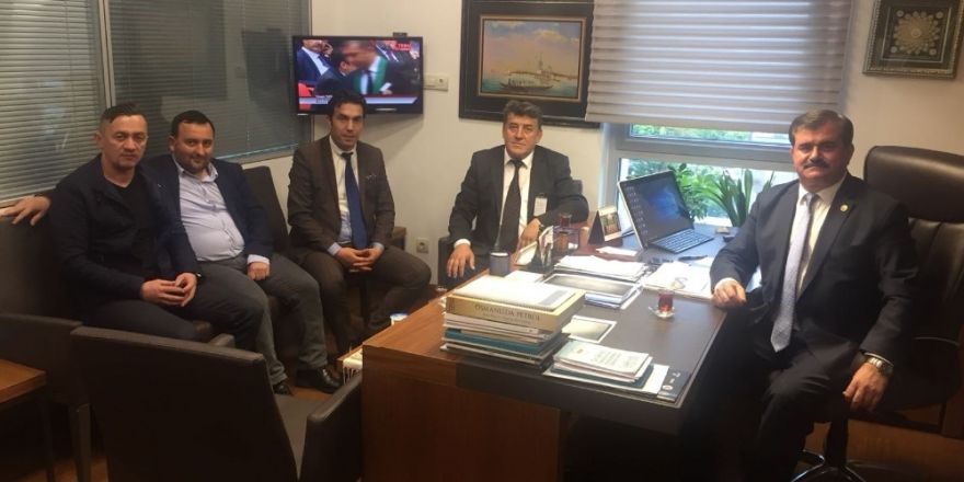 Alaplılı gazetecilerden TBMM’ye ziyaret