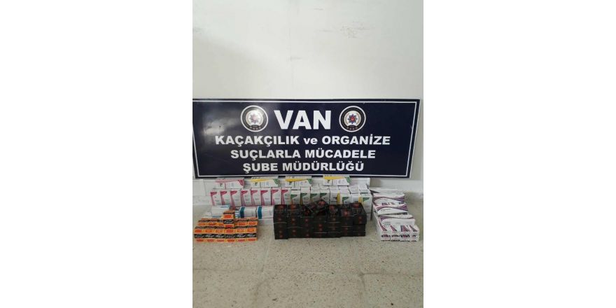 Van’da kaçak ilaç operasyonu