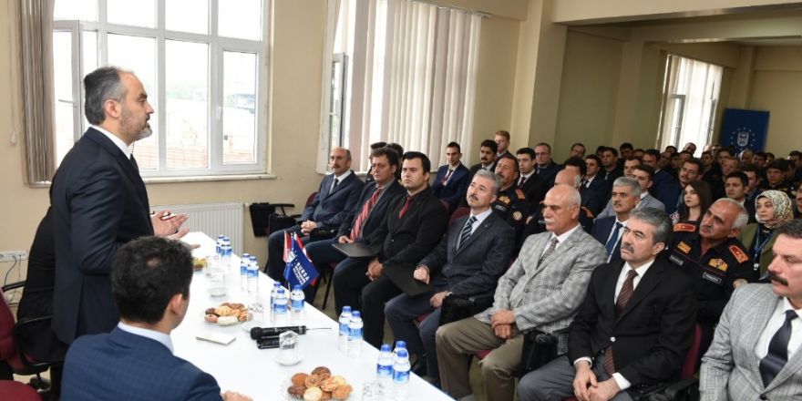 Başkan Aktaş’tan itfaiye komuta merkezine ziyaret